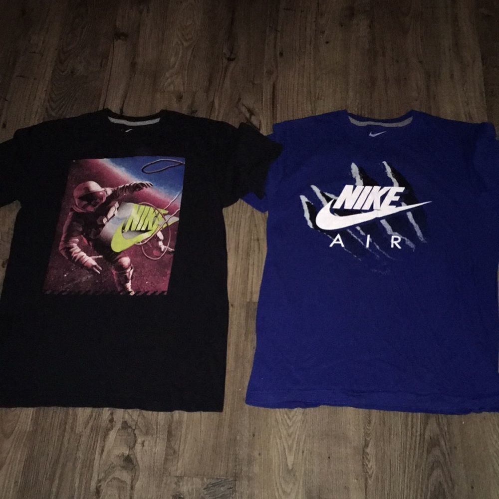 2-Nike Spaceman Astronaut & Air T shirt set -S